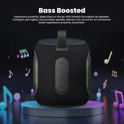 Smartix SoundPod Up Premium Portable Speaker - Black/Asstd